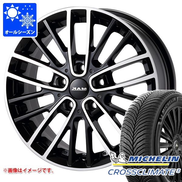 MINI カントリーマン U25用 オールシーズンタイヤ ミシュラン クロスクライメート3 225/55R18 102V XL MAK チェルシー タイヤホイール4本セット|タイヤマックス