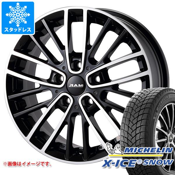【タイヤ交換対象】MINI MINI クーパー F66用 スタッドレス ミシュラン エックスアイススノー 195/55R16 91H XL MAK チェルシー タイヤホイール4本セット