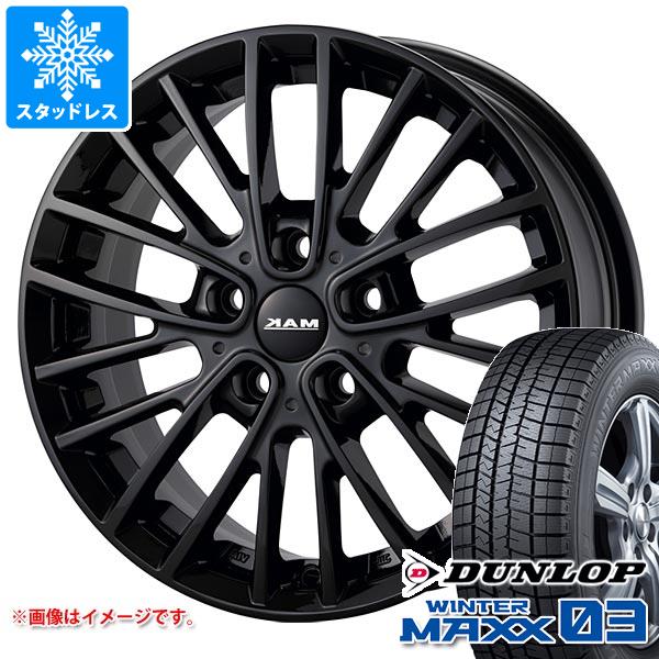 【タイヤ交換対象】MINI MINI クーパーEV J01用 スタッドレス ダンロップ ウインターマックス03 WM03 195/60R16 89Q MAK チェルシー タイヤホイール4本セット 108,515円