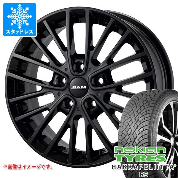 【タイヤ交換対象】MINI クラブマン F54用 スタッドレス ノキアン ハッカペリッタ R5 205/55R16 94R XL MAK チェルシー タイヤホイール4本セット