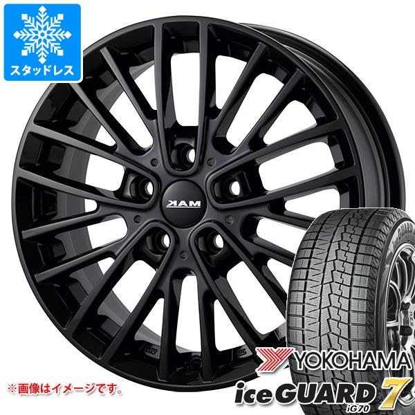 【タイヤ交換対象】MINI クラブマン F54用 スタッドレス ヨコハマ アイスガードセブン iG70 205/55R16 91Q MAK チェルシー タイヤホイール4本セット