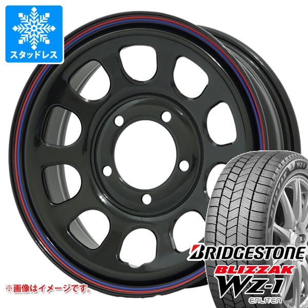 【タイヤ交換対象】5本セット スズキ ジムニー JB64W用 スタッドレス ブリヂストン ブリザック WZ-1 215/70R16 100Q デイトナズ G2 タイヤホイール5本セット|タイヤマックス
