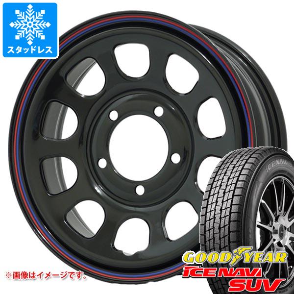 【タイヤ交換対象】スズキ ジムニー JB64W用 スタッドレス グッドイヤー アイスナビ SUV 215/70R16 100Q デイトナズ G2 タイヤホイール4本セット