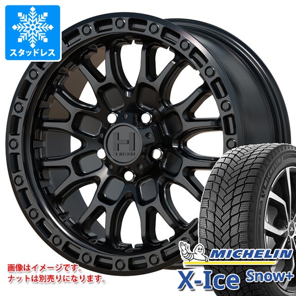 ニッサン T32エクストレイル用 スタッドレス ミシュラン エックスアイススノープラス 225/65R17 106H XL ホスタイル H135 リッジクレスト タイヤホイール4本セット｜タイヤマックス
