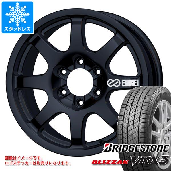 【タイヤ交換対象】ランドクルーザー250用 スタッドレス ブリヂストン ブリザック VRX3 265/65R18 116Q XL エンケイ オールロード PDT1 タイヤホイール4本セット