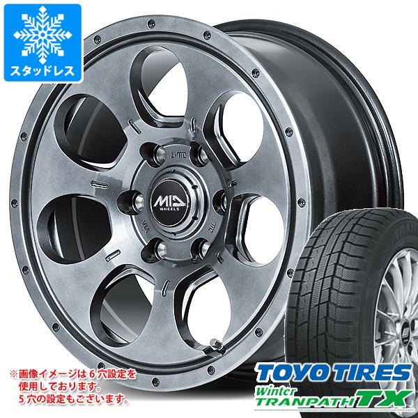 【タイヤ交換対象】CX-5 KE/KF系用 スタッドレス トーヨー ウィンタートランパス TX 215/70R16 100Q ロードマックス マッドエージェント タイヤホイール4本セット｜タイヤマックス