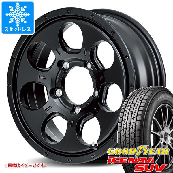【タイヤ交換対象】ジムニー JB64W用 スタッドレス グッドイヤー アイスナビ SUV 215/70R16 100Q ロードマックス マッドエージェント タイヤホイール4本セット 67,155円