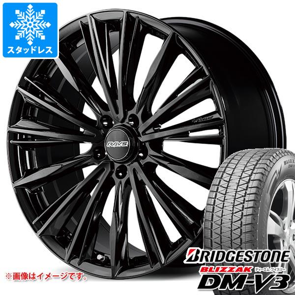 【タイヤ交換対象】レクサス RX A10/H10系用 スタッドレス ブリヂストン ブリザック DM-V3 235/55R20 102Q レイズ RS ヴォウジェ タイヤホイール4本セット|タイヤマックス