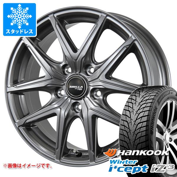 【タイヤ交換対象】スタッドレスタイヤ ハンコック ウィンターアイセプト iZ3 X for SUV W636A 225/60R18 100H & シビラ ネクスト F05 7.5-18 タイヤホイール4本セット225/60-18 HANKOOK Winter i cept iZ3 X for SUV W636A|タイヤマックス