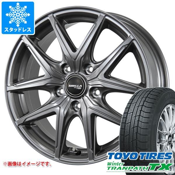 【タイヤ交換対象】スタッドレスタイヤ トーヨー ウィンタートランパス TX 215/70R16 100Q & シビラ ネクスト F05 6.5-16 タイヤホイール4本セット215/70-16 TOYO Winter TRANPATH TX|タイヤマックス