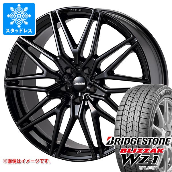 【タイヤ交換対象】BMW G07 X7用 スタッドレス ブリヂストン ブリザック WZ-1 275/50R20 113Q XL MAK シュトゥルム タイヤホイール4本セット