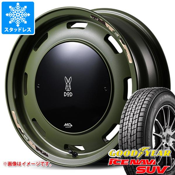 【タイヤ交換対象】スズキ ジムニー JB64W用 スタッドレス グッドイヤー アイスナビ SUV 215/70R16 100Q ウシャリントバリ タイヤホイール4本セット
