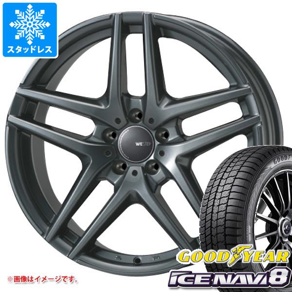 【タイヤ交換対象】メルセデスベンツ R172 SLCクラス用 スタッドレス グッドイヤー アイスナビ8 225/45R17 91Q モンツァジャパン ウェスター S05 タイヤホイール4本セット