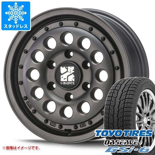 トヨタ ハイエース 200系用 スタッドレス トーヨー オブザーブ GSi-6 215/70R16 100Q MLJ エクストリームJ ラギッド タイヤホイール4本セット｜タイヤマックス