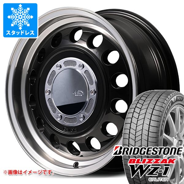【タイヤ交換対象】スズキ ジムニー JB64W用 スタッドレス ブリヂストン ブリザック WZ-1 215/70R16 100Q ガルシア シスコ タイプ2 タイヤホイール4本セット