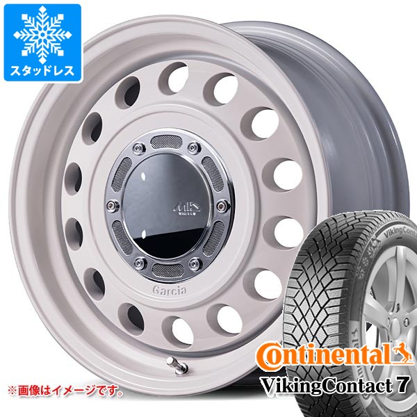 【タイヤ交換対象】5本セット スズキ ジムニーノマド JC74W用 スタッドレス コンチネンタル バイキングコンタクト7 215/70R16 100T ガルシア シスコ タイプ2 タイヤホイール5本セット