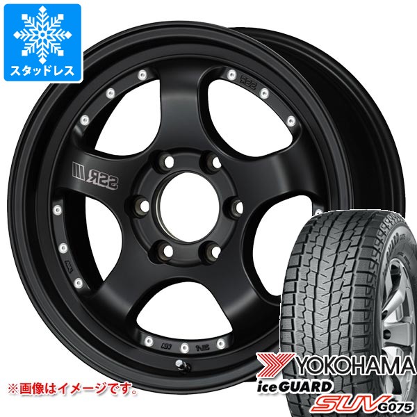 トヨタ ランドクルーザー250用 スタッドレス ヨコハマ アイスガード SUV G075 265/70R18 116T XL SSR ディバイド SP1 トレイル タイヤホイール4本セット