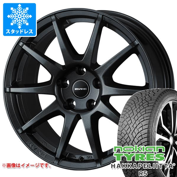 【タイヤ交換対象】メルセデスベンツ W206オールテレイン Cクラス オールテレイン用 スタッドレス ノキアン ハッカペリッタ R5 245/45R18 100T XL アーヴィン S02 タイヤホイール4本セット 160,150円