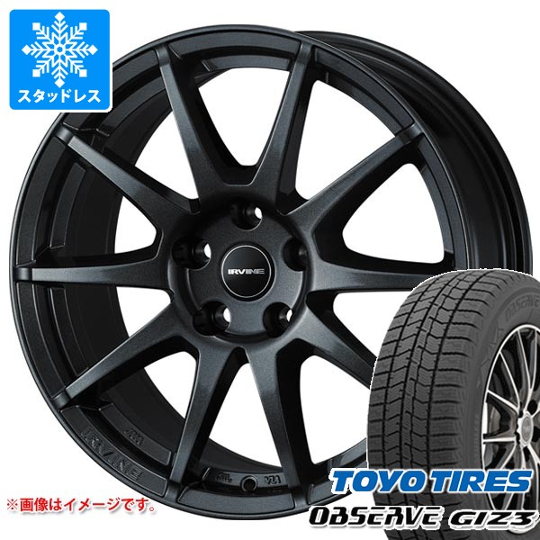 【タイヤ交換対象】BMW G01 X3用 スタッドレス トーヨー オブザーブ ギズ3 225/60R18 100Q アーヴィン S02 タイヤホイール4本セット｜タイヤマックス