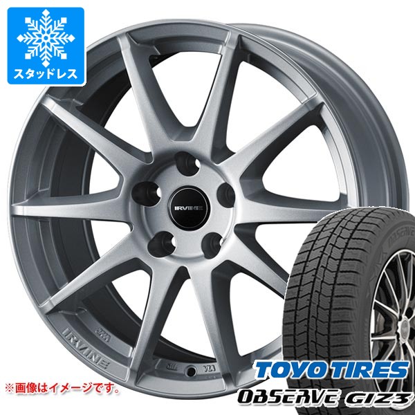 【タイヤ交換対象】BMW G01 X3用 スタッドレス トーヨー オブザーブ ギズ3 225/60R18 100Q アーヴィン S02 タイヤホイール4本セット｜タイヤマックス