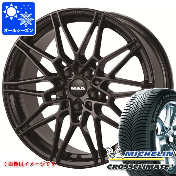 【タイヤ交換対象】BMW G20 3シリーズ用 オールシーズンタイヤ ミシュラン クロスクライメートプラス 225/50R17 98W XL ランフラット MAK ケーニッヒ タイヤホイール4本セット｜タイヤマックス