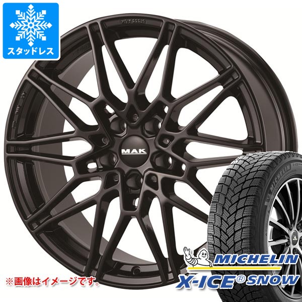 【タイヤ交換対象】BMW G22/G23 4シリーズ用 スタッドレス ミシュラン エックスアイススノー 225/40R19 93H XL MAK ケーニッヒ タイヤホイール4本セット 183,450円
