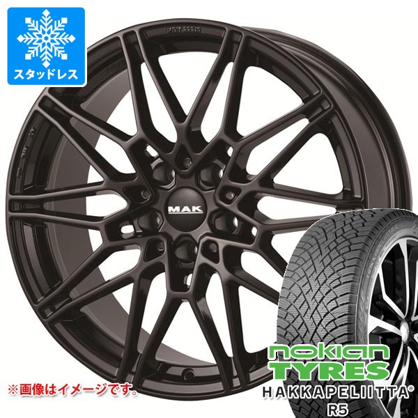 【タイヤ交換対象】BMW G32 6シリーズ用 スタッドレス ノキアン ハッカペリッタ R5 EV 245/45R19 102T XL MAK ケーニッヒ タイヤホイール4本セット｜タイヤマックス