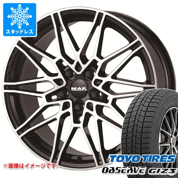 【タイヤ交換対象】BMW U06 2シリーズ用 スタッドレス トーヨー オブザーブ ギズ3 225/50R18 95Q MAK ケーニッヒ タイヤホイール4本セット｜タイヤマックス 152,750円
