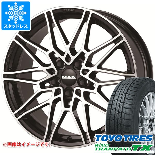 【タイヤ交換対象】BMW F48 X1用 スタッドレス トーヨー ウィンタートランパス TX 225/55R17 97Q MAK ケーニッヒ タイヤホイール4本セット|タイヤマックス