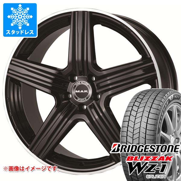 【タイヤ交換対象】メルセデスベンツ W223 Sクラス用 スタッドレス ブリヂストン ブリザック WZ-1 255/40R20 101Q XL MAK ルイス タイヤホイール4本セット｜タイヤマックス