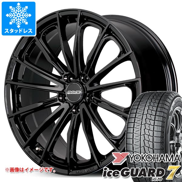 トヨタ 40系アルファード用 スタッドレス ヨコハマ アイスガードセブン iG70 225/65R17 102Q レイズ RS ヴォウジェ SE タイヤホイール4本セット｜タイヤマックス 131,750円
