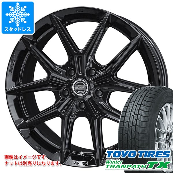 【タイヤ交換対象】スタッドレスタイヤ トーヨー ウィンタートランパス TX 195/65R15 91Q & スマック IG-TEC 6.0-15 タイヤホイール4本セット195/65-15 TOYO Winter TRANPATH TX|タイヤマックス