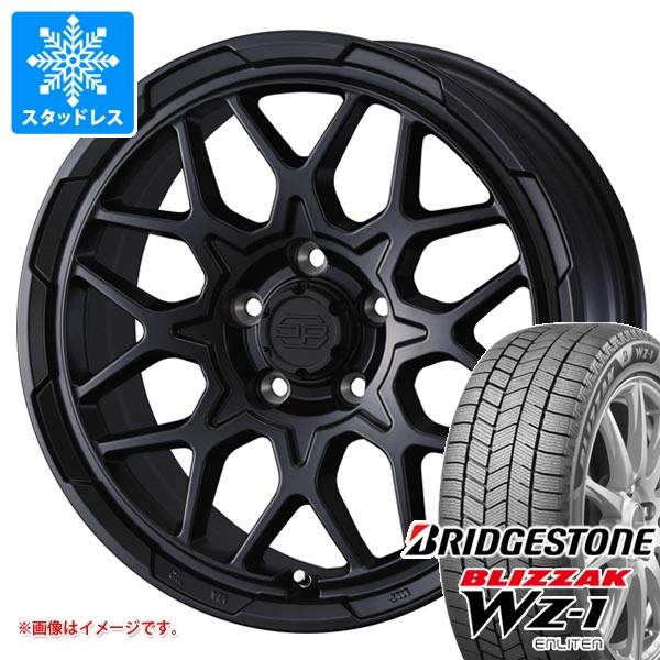 【タイヤ交換対象】ニッサン T31エクストレイル用 スタッドレス ブリヂストン ブリザック WZ-1 215/65R16 98Q スタットベルク2 タイヤホイール4本セット｜タイヤマックス
