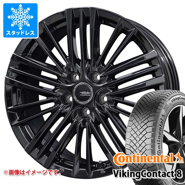 【タイヤ交換対象】トヨタ クラウン クロスオーバー 35系用 スタッドレス コンチネンタル バイキングコンタクト8 225/55R19 103T XL テイラー TL1 タイヤホイール4本セット｜タイヤマックス