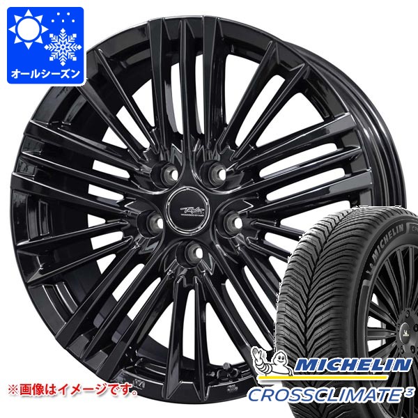 トヨタ 40系アルファード用 オールシーズンタイヤ ミシュラン クロスクライメート3 225/65R17 106V XL テイラー TL1 6.5-17 タイヤホイール4本セット｜タイヤマックス 103,300円