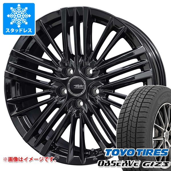 【タイヤ交換対象】レクサス IS 30系用 スタッドレス トーヨー オブザーブ ギズ3 235/45R18 94Q テイラー TL1 タイヤホイール4本セット|タイヤマックス