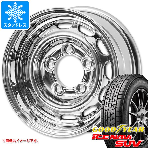【タイヤ交換対象】5本セット スズキ ジムニー用 2026年製 スタッドレス グッドイヤー アイスナビ SUV 175/80R16 91Q アピオ ワイルドボア ベンチュラ タイヤホイール5本セット|タイヤマックス