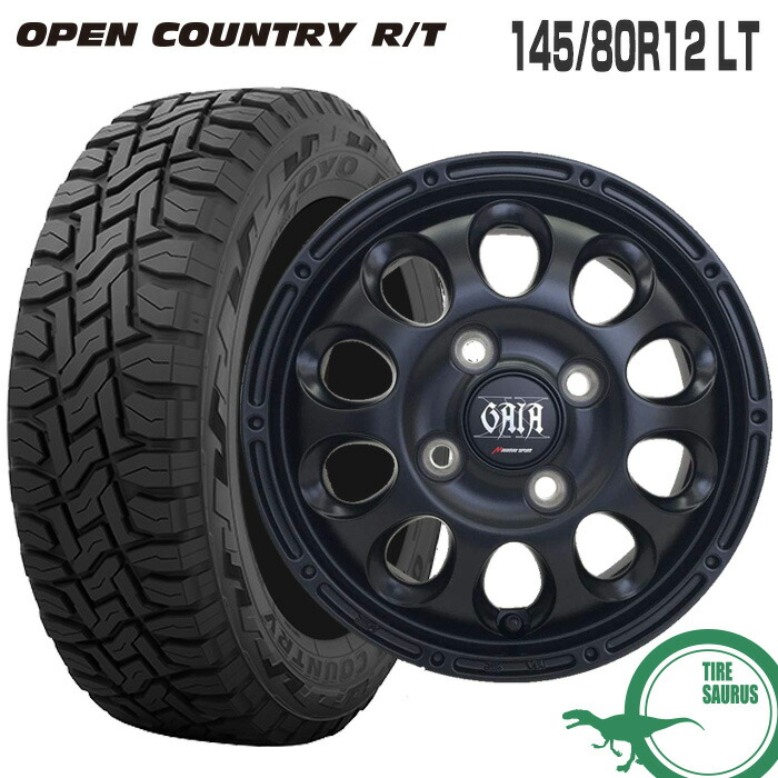 軽トラ　軽バン　N-VAN オープンカントリーR/T 145/80R12 ４本 rt-gaiax-t.jpg