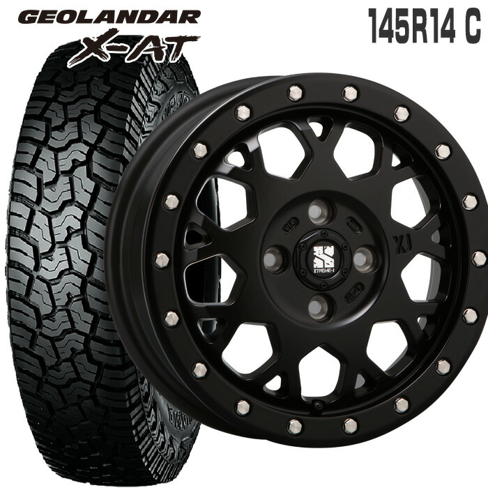 楽天市場】オープンカントリー RT 145/80R12 80/78 LT トーヨータイヤ TOYO TIRES エクストリームＪ 12×4.0 100/4  +42 JWL-T フラットブラック 12インチ ハイゼット タイヤホイールセット 4本 MLJ XTREME-J OPEN COUNTRY  (145R12 6PR 互換) 軽トラ 軽バン マッド : タイヤ ...