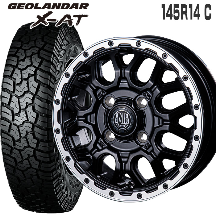 5％OFF】 アークタイヤ145 80R12 夏タイヤ ホイール4本セット YOKOHAMA