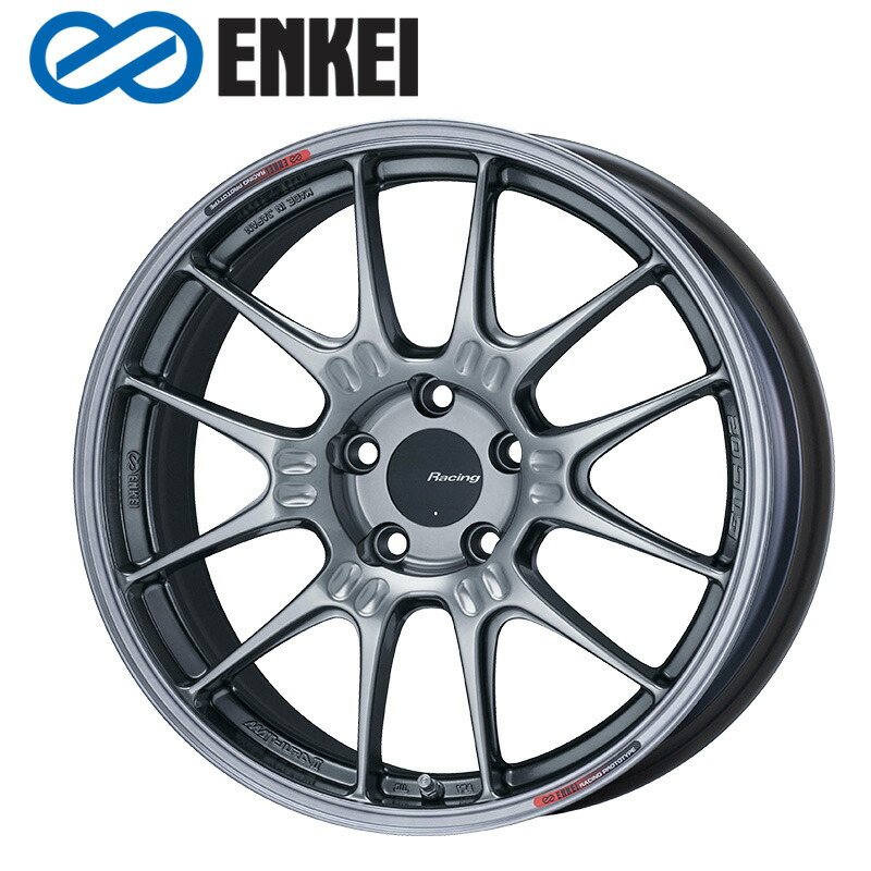 楽天市場】ENKEI GTC02 18×8.0J PCD114.3 5H INSET+45 ハイパー 