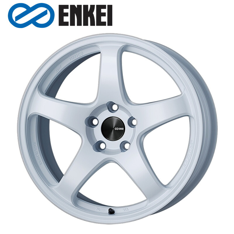 ENKEI PF05 17&times;9.0J PCD114.3 5H INSET+40 ボア径φ75 ホワイト (W) 17インチ ホイール単品 1本 エンケイ ENKEI パフォーマンスライン PerformanceLine｜タイヤザウルス