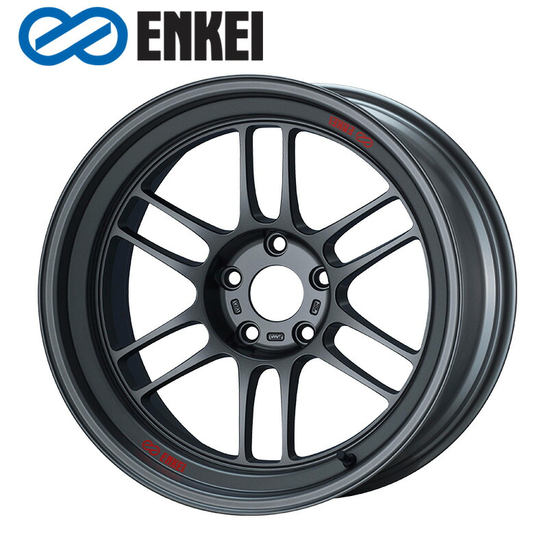 ENKEI RPF1RS 18×9.5J PCD114.3 5H INSET+12 マットダークガンメタリック (MDG) 18インチ ホイール単品 1本 エンケイ ENKEI レーシング