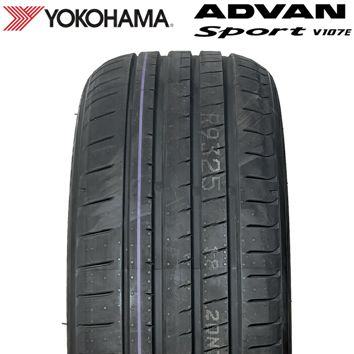 マラソン期間中最大P6倍！要エントリー 【タイヤ交換対応】 【2023年製】 YOKOHAMA 245/45R18 100Y ADVAN Sport V107E アドバンスポーツ ヨコハマタイヤ ノーマルタイヤ 夏タイヤ サマータイヤ 1本