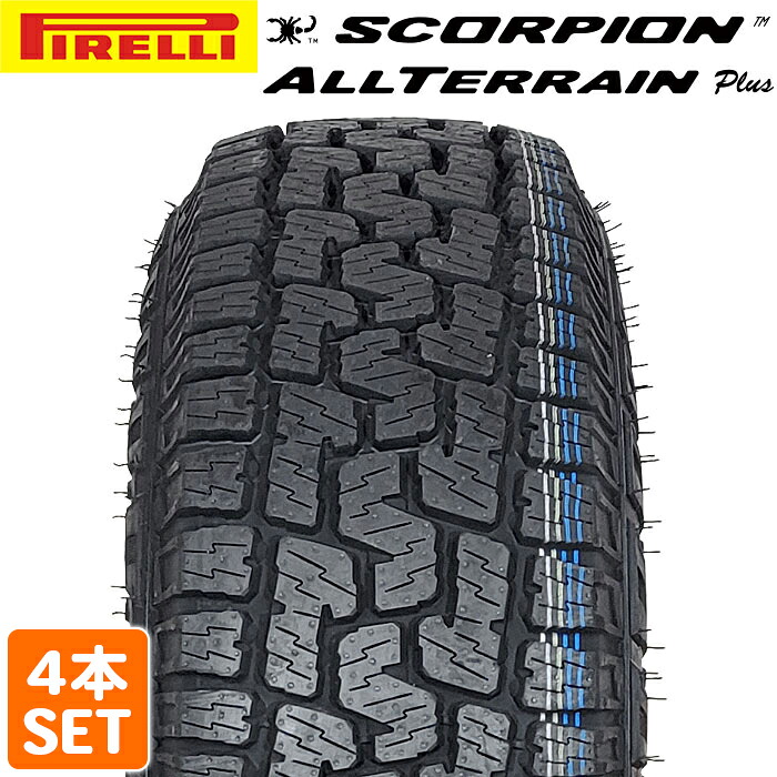 マラソン期間中最大P6倍！要エントリー 【タイヤ交換対応】 【2022年製】 PIRELLI 265/70R16 112T SCORPION ALL TERRAIN PLUS スコーピオン ピレリ ATタイヤ オフロード オールテレーン 4本セット