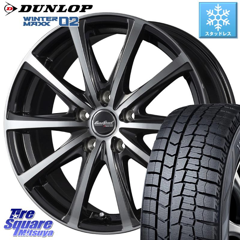 6 25は最大26倍 エスクァイア ハイエース Dunlop Winter Dunlop オールテレン Maxx 02 ウィンターマックス Wm02 ダンロップ スタッドレス 195 60r16 Manaray Eurospeed V25 ホイールセット 16インチ 16 X 6 5j 53 5穴 114 3 タイヤスクエアミツヤヴォクシー