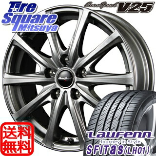 Hankook スタッドレス ハンコック Laufenn プリウス ホワイトレター S As Lh01 Manaray ラウフェン 225 50r18 Fit サマータイヤ Eurospeed ユーロスピード V25 ホイールセット 4本 18インチ 18 X 7 5 53 5穴 114 3 タイヤスクエアミツヤ エリシオン アテンザワゴン 適切