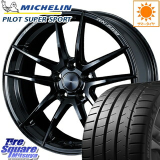 7月15日 最大21倍 ブリザック Wrx Weds S4 Weds Rn 55m Rn 55m ウェッズ スポーツ ホイールセット 18インチ 18 X 8 5j 45 5穴 114 3ミシュラン Pilot Super Sport 正規品 サマータイヤ 245 40r18 タイヤスクエアミツヤアリスト Wrx S4