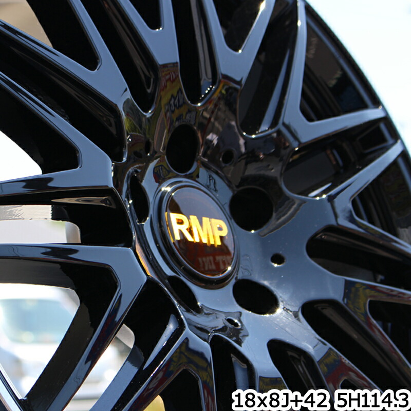 YOKOHAMA ヨコハマ ブルーアース RV-02 ミニバン サマータイヤ 215/55R18 MANARAY RMP-211F ホイールセット 4本 18インチ 18 X 8 +42 5穴 114.3 YOKOHAMA ヨコハマ ブルーアース RV-02 ミニバン サマータイヤ 215/55R18 MANARAY RMP-211F ホイールセット 4本 18インチ 18 X 8 +42 5穴 114.3