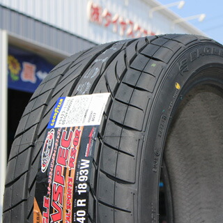 グッドイヤーレブスペックREVSPECRS-02サマータイヤ235/40R18WEDSウェッズLeonisレオニスTEホイールセット18インチ18X8.0J+425穴114.3